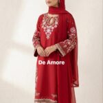 Afra - Embroidered Cotton 3 piece